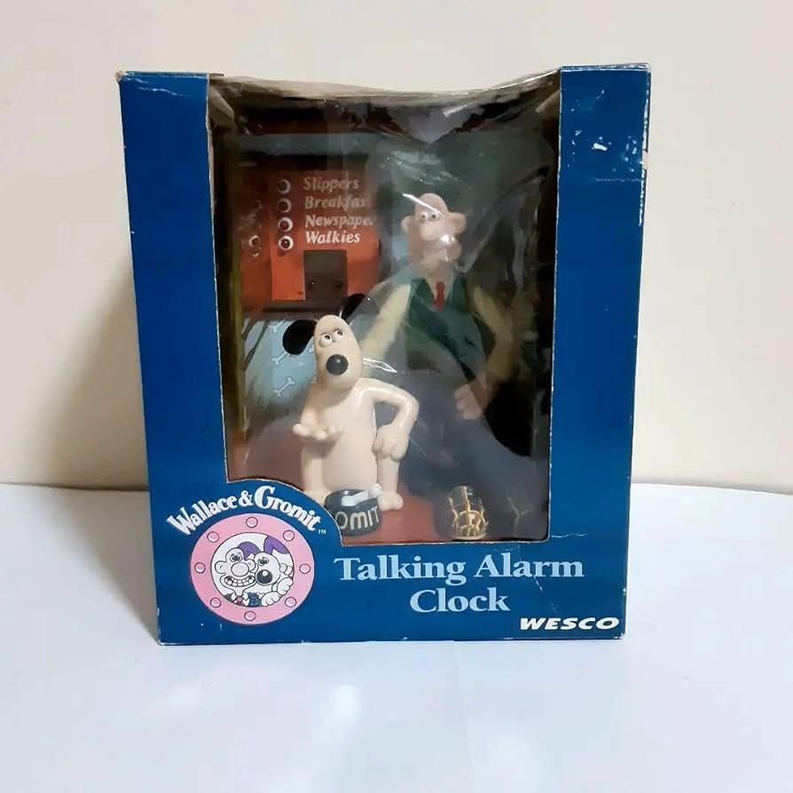 未使用　ウォレス&グルミット時計　トーキング　アラーム　クロック 楽天市場】アラームクロッククォーツ 置き時計 置時計 目覚まし